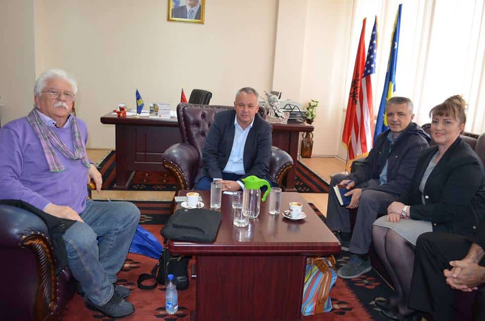 Kryetari i komunës z. Agron Kuçi priti ne takim përfaqësues te zyrës së Komisionit Evropian