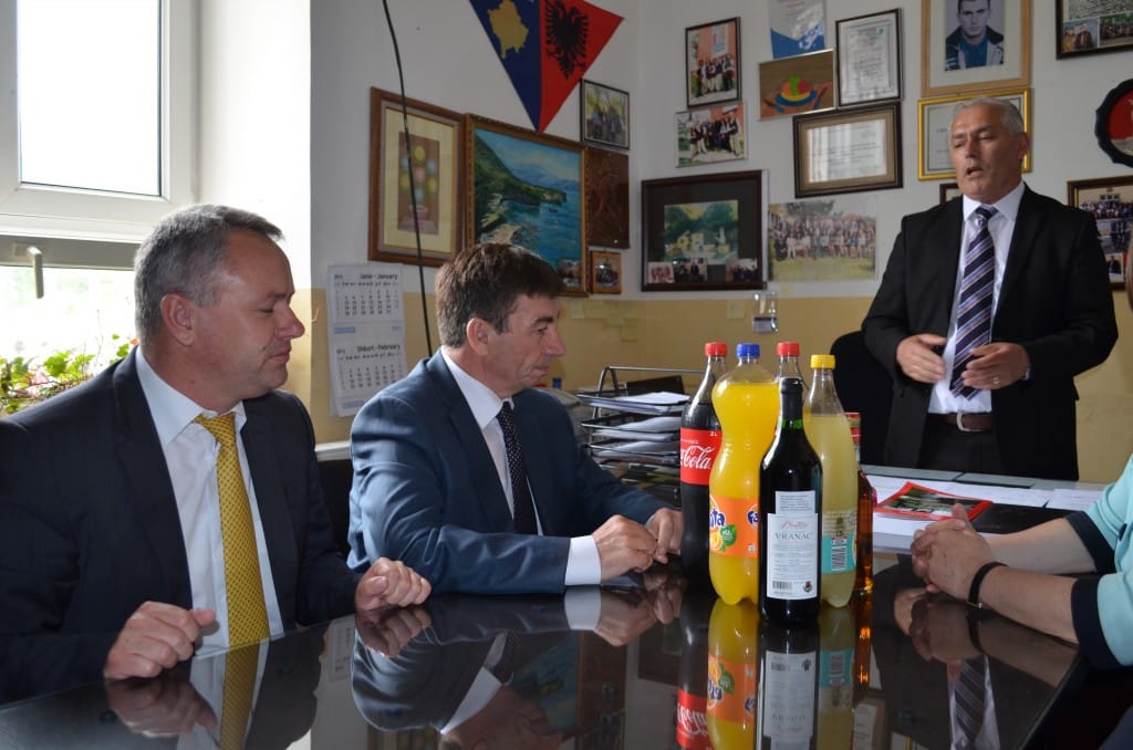 Kryetari i Komunës z. Agron Kuçi priti z.Arsim Bajramin ministër në Ministrisë e Arsimit Shkencës dhe Teknologjisë