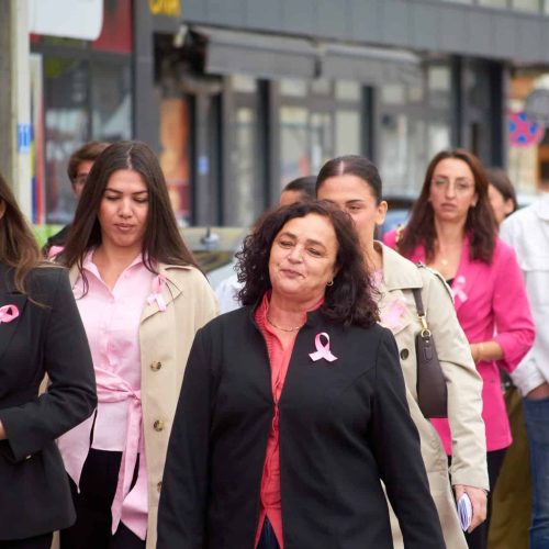 Hapa solidariteti për jetën, Ecja Ndërgjegjësuese e “Tetorit Rozë” në Junik…