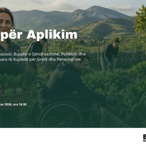 Ftesë Publike për Aplikim…